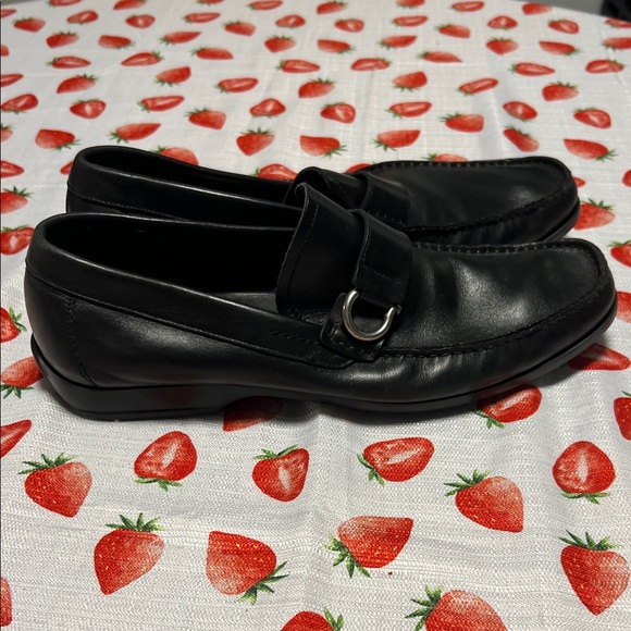 Salvatore ferragamo Men's Black Leather Loafers - Picture 4 of 10